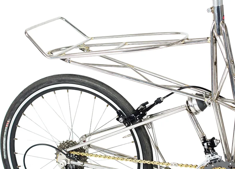 Large Rear Carrier for NS DOUBLE PYLON or NS SPEED in Stainless Steel